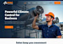 design squarespace solar installer website green energy website electrician site
